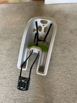 Free rear mounted kids bike seat