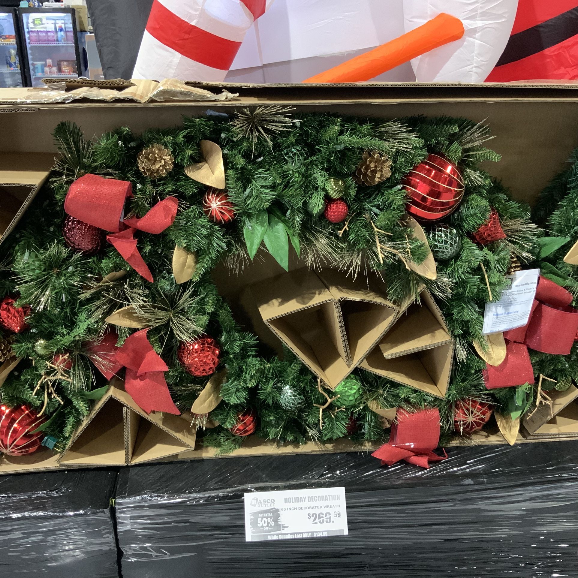 Holiday Decorated Wreath