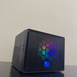 Custom Small Form Factor RTX Gaming PC Computer (i5 8600k, 16GB RAM, RTX 3050, 1TB SSD, WiFi)