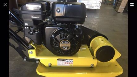 Gas plate compactor 7HP heavy duty new, in the box 500.00 firm