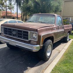 1978 Chevy c10 4wd 4 speed