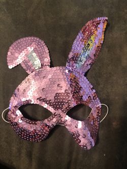Pink Rabbit Halloween Mask