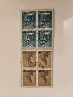 Vatican Poste Vaticane Stamp Blocks Used