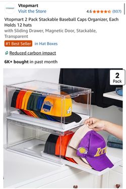 Hat organizer (2 pack)