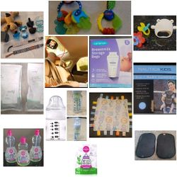 **HUGE LOT OF 136 Items** Baby Boy Items! Carrier Bottles Clothes Toys Essentials & More! 3-12months