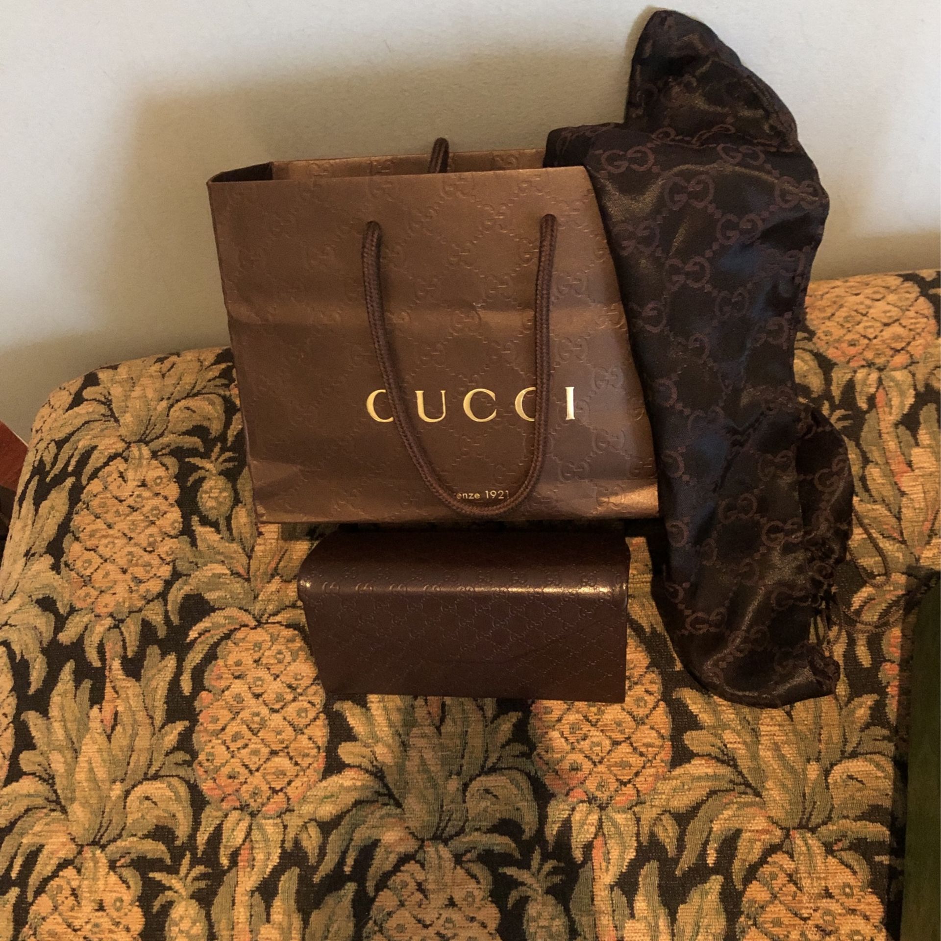 Gucci Bag Glass Case Dust Bag For Parfume