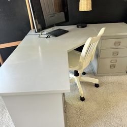 Pottery barn Corner desk