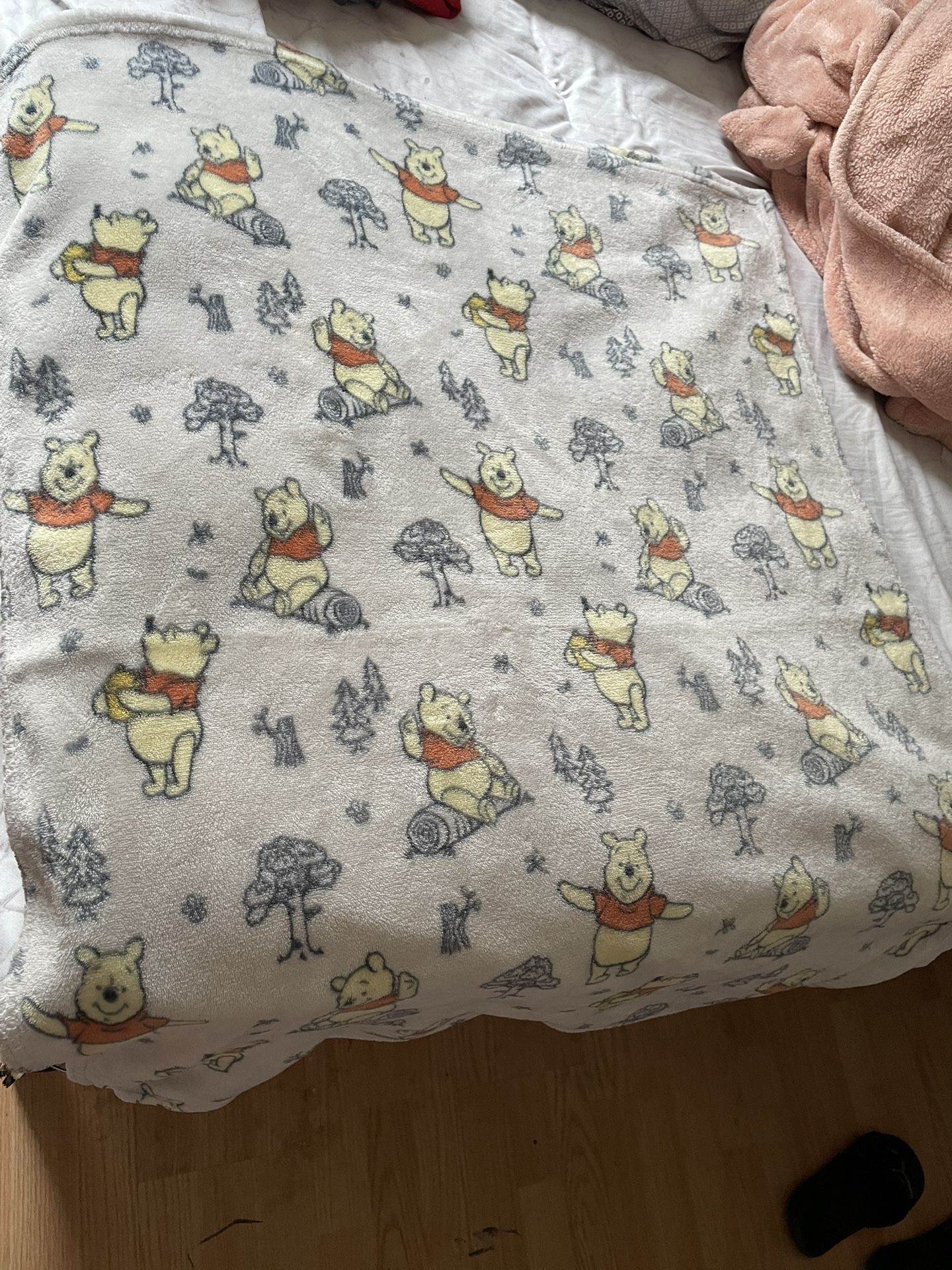 Winnie Pooh Baby Blanket