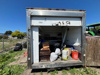 8’x18’ Conex Box with Roll Up Door