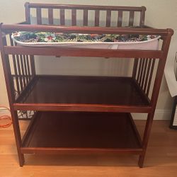 Baby Changing Table ; Wood 