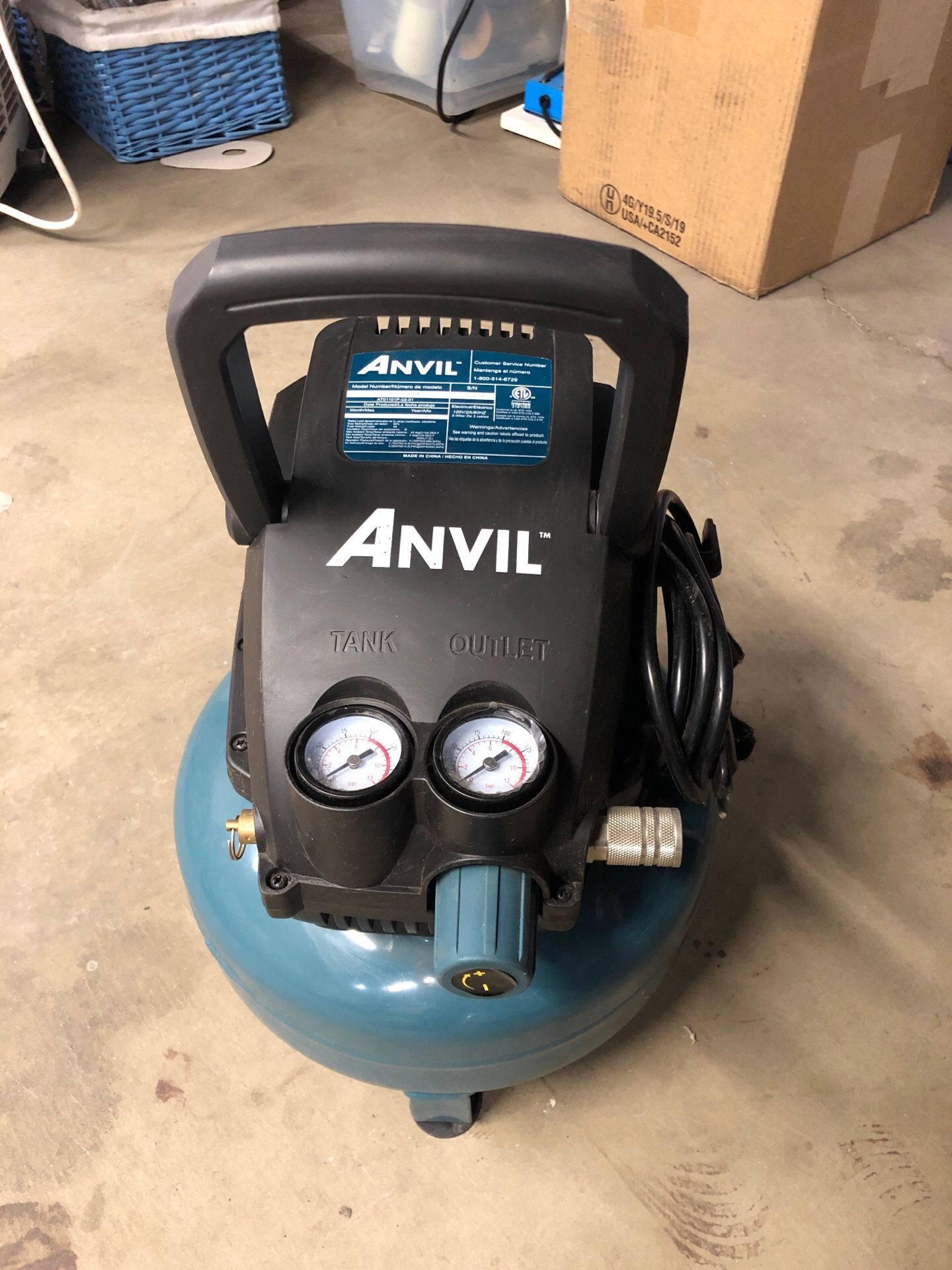 Anvil- Mini Air Compressor