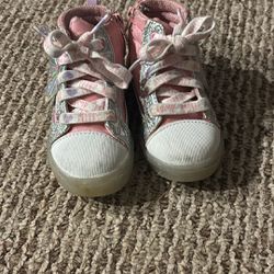 Size 7 Kids Butterfly Shoes
