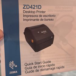 Zebra ZD421D Desktop Direct Thermal Barcode Printer - 203 dpi
