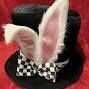 Alice In Wonderland Mad Hatter Rabbit Hat 