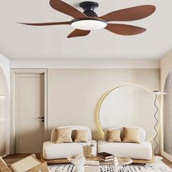 “New”42” Dimmable 3 Color Temperature Changes,6 Speed W/remote&light(inside/Outdoor)”retail$129”