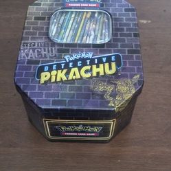 Pokémon Detective Pikachu Tin