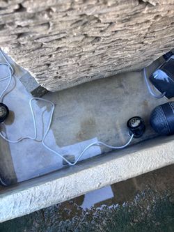 Outdoor water fountain