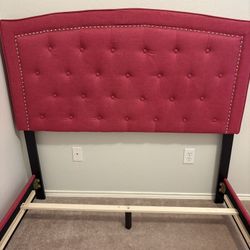 Pink Full Size Bed frame 