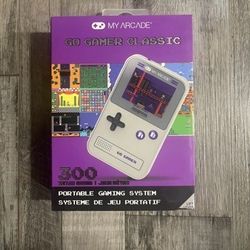 My Arcade Go Gamer Classic 300 Retro Games Portable Gaming System NEW BOX