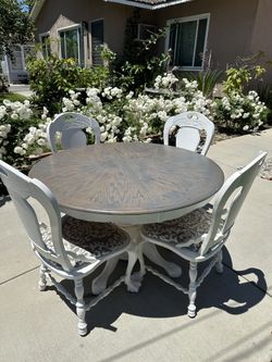 Dining set (4 With Extension For 6)