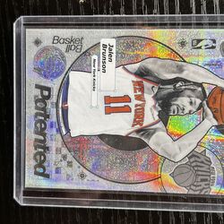 Topps chrome Jalen Brunson patented case hit