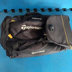 $40 Firm, Yes, It's Available, Taylormade Rolling Duffel Bag suitcase, Excellent Condition, Never Used, Just Stored, All Zippers Work, $130 Retail