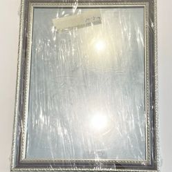 Vintage Mirror Ornate Metal Framed Rectangle 11”x8.5”