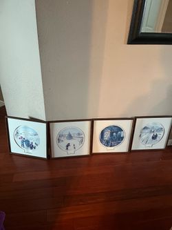 Collection of 4 James Milton Smith limited edition signed litograph prints