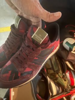 Valentino Garavani Rockstud Camo Sneakers