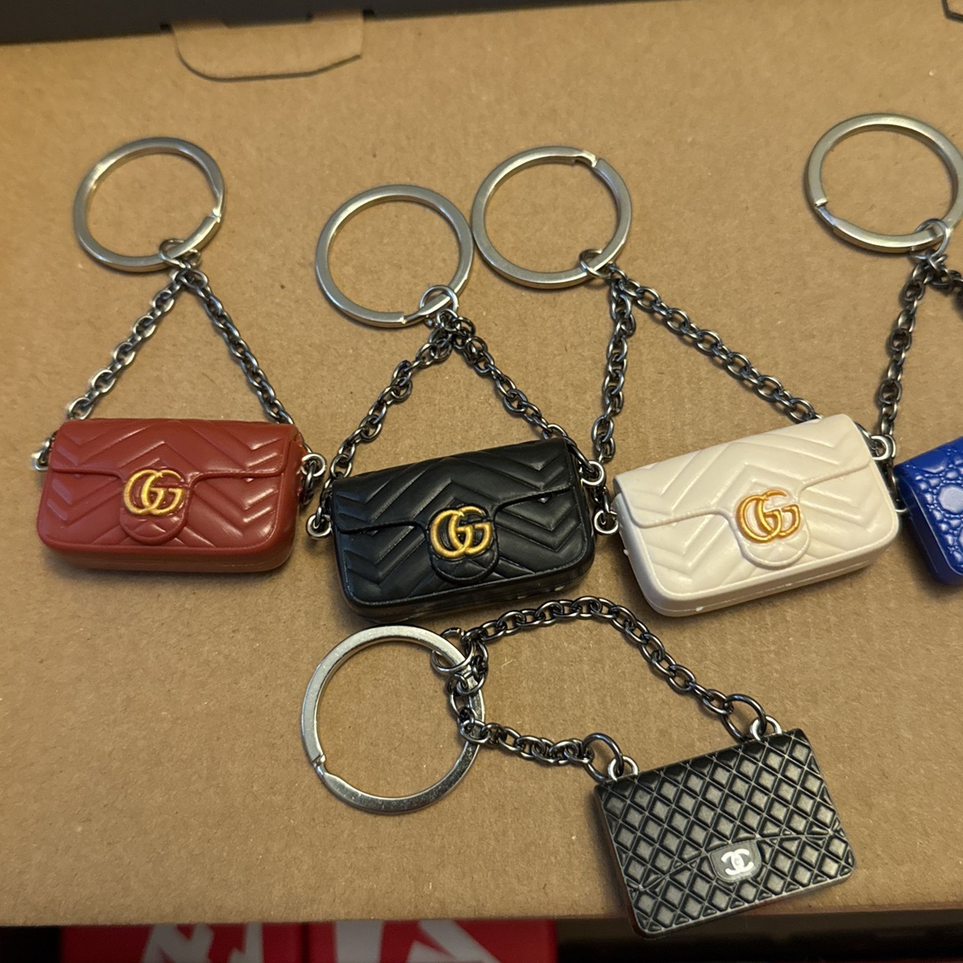 Gucci Dior Channel Keychains