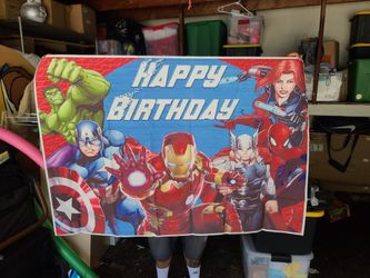 Avengers Party Decor