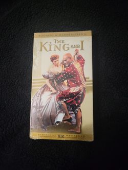 Brand new sealedThe king and I VHS 