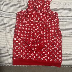 Supreme Louis Vuitton Hoodie- Trades Offers Accepting 