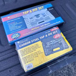2 Pittsburgh tap and die sets