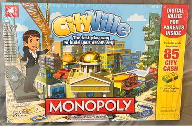 Monopoly CityVille Game New