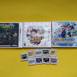 TRADE Nintendo 3DS Video Games Tested Mario Yo-Kai Spiderman 