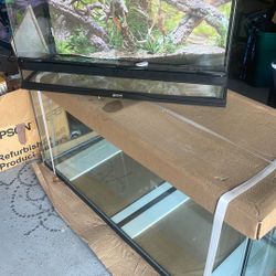 Fish Tank 75 Gal And Reptile Tank Today !! 