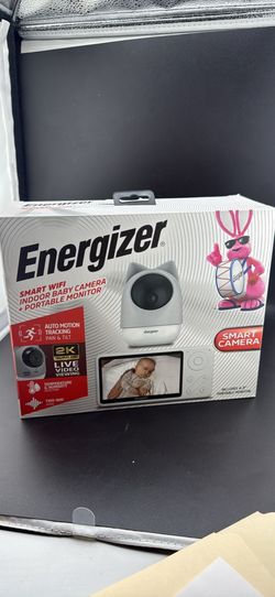 Energizer Smart WiFi Baby Camera + Portable Monitor – Brand New