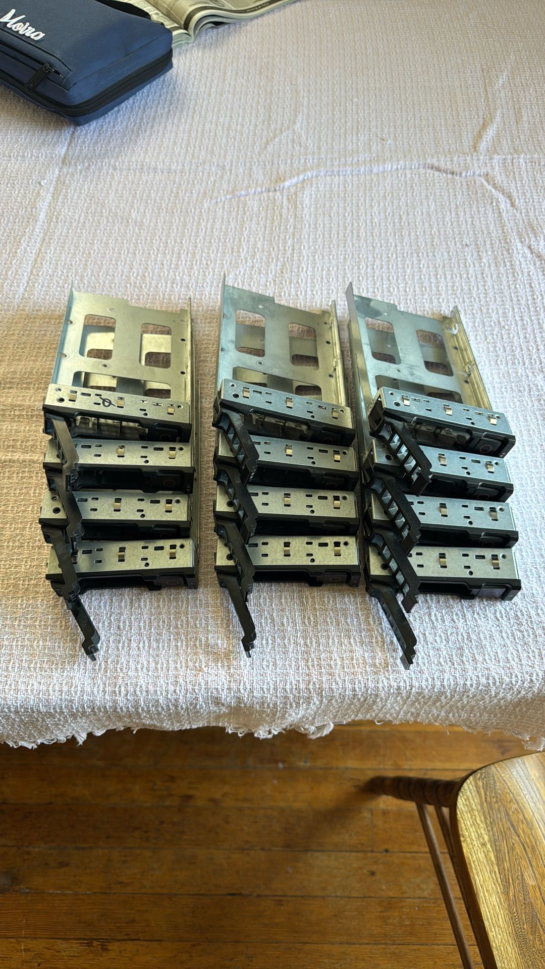 12 Dell Server 3.5” Hard Drive Caddies