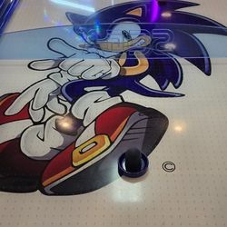Sonic All-Stars Air Hockey Table and Other Used Arcade Games