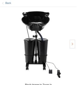 PORTABLE SHAMPOO BOWL (read description before messaging me)