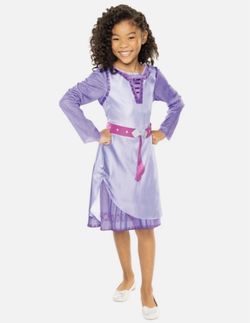 Disney ✨ WISH ✨ ASHA'S ADVENTURE DRESS COSTUME SIZE 4-6X 🌟NWT🌟
