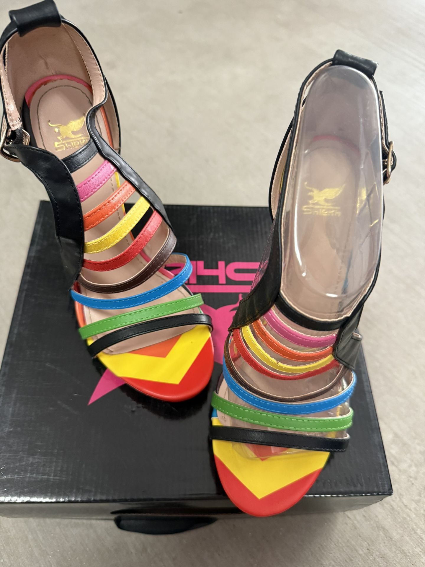 Size 8 Strappy Heels