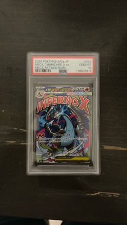 PSA 10 2025 Mega Charizard X ex Japanese