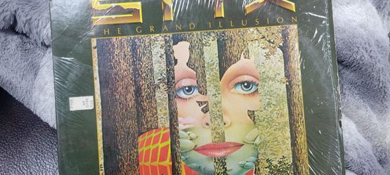 Styx Grand Illusion Vinyl Record