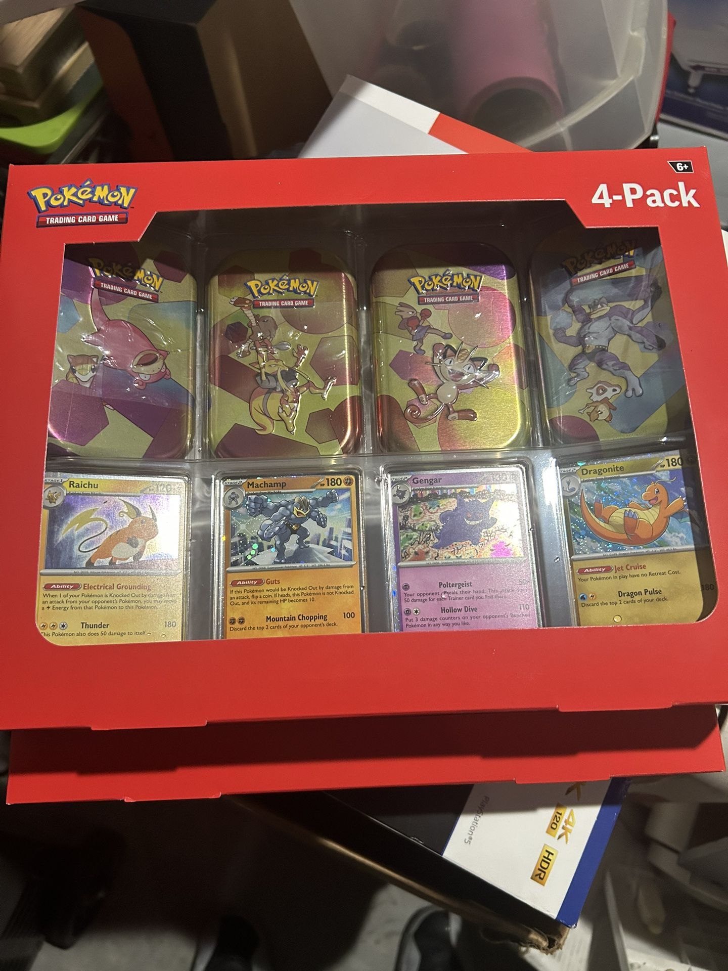 Pokemon 4pk 151 Mini Tins 