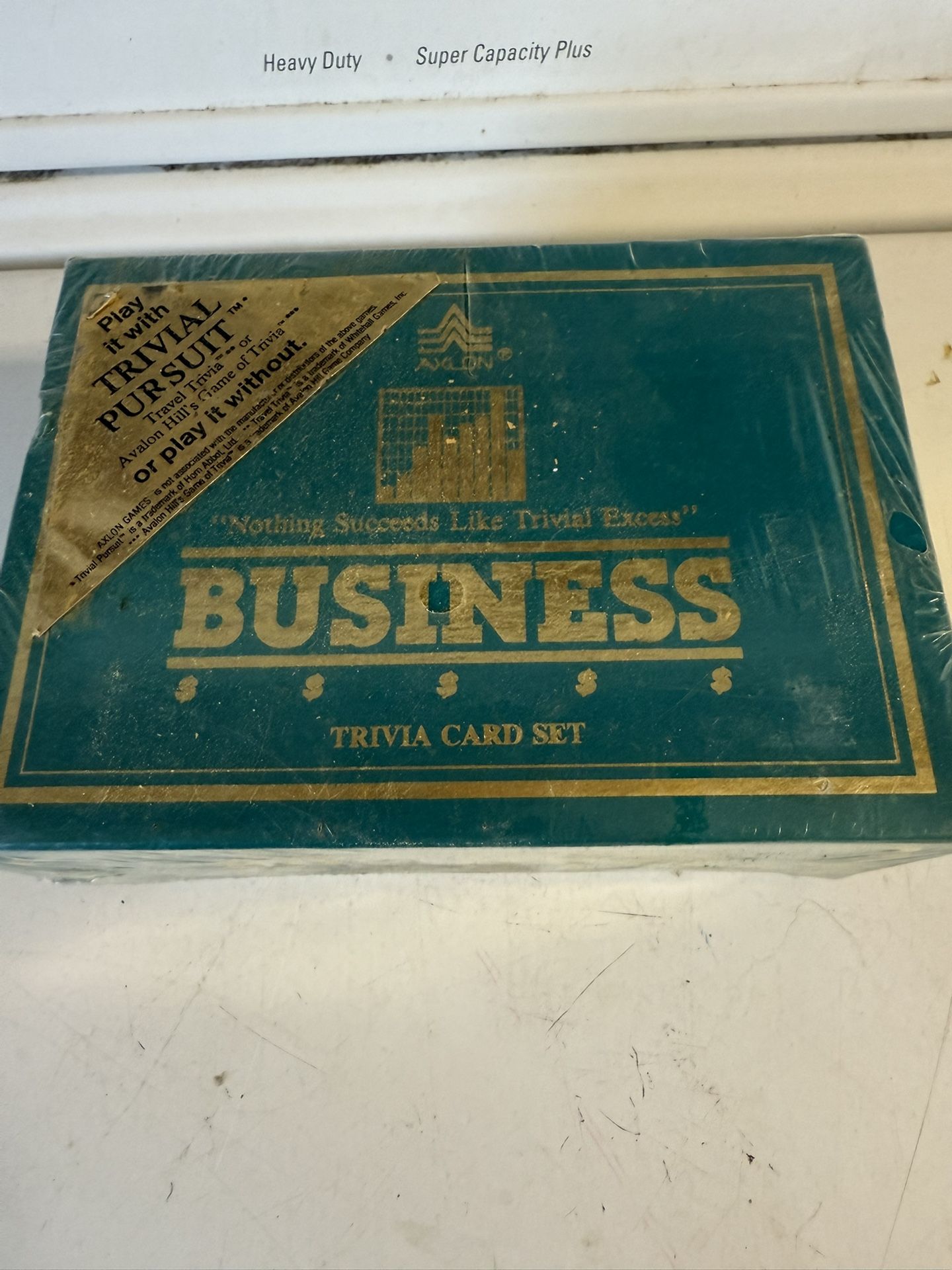 Trivia Pursuit Business Card Set Sealed