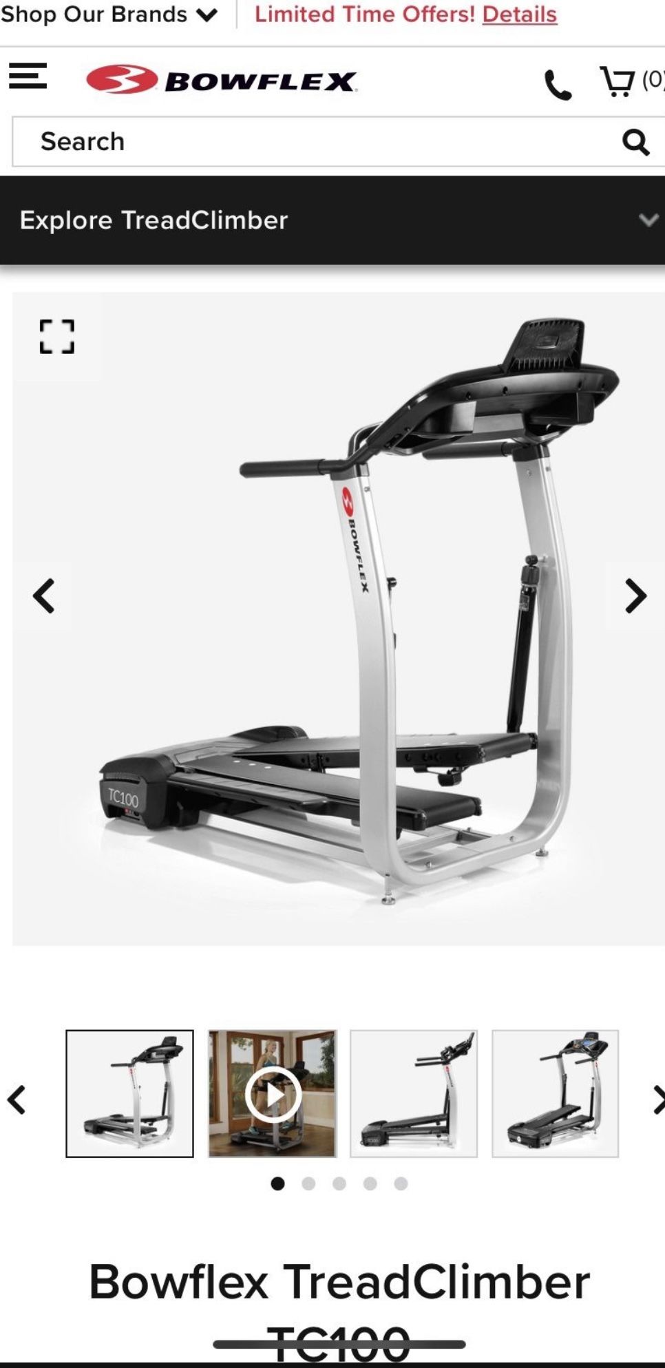 Bowflex Treadclimber
