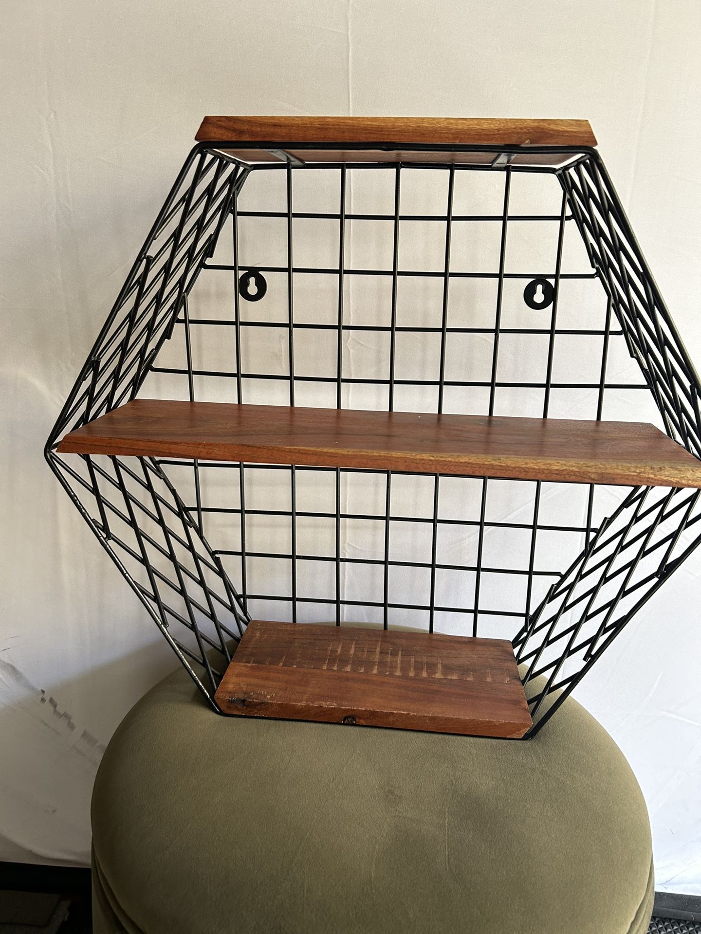 Floting Wood Rectangular Shelf