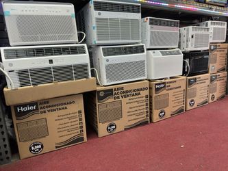 Get New Ac's With Warranty.  All Sizes Windows Ac's In Stock.  Read The Description For Prices.